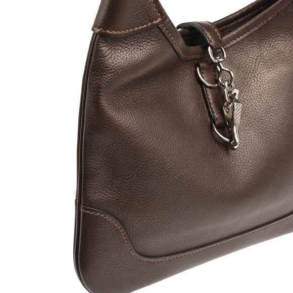 Hermes Chocolat Evercalf Trim 24 Handbag 17P□I 195202 - Picture 3 of 10
